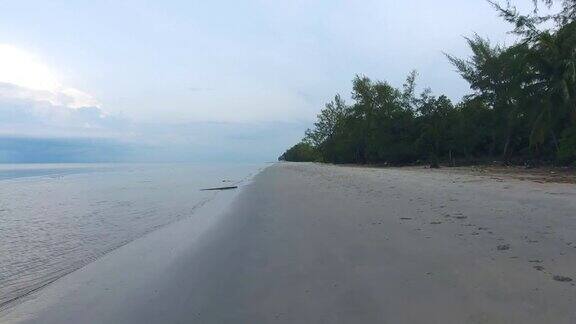 热带海洋和海滩航拍视频