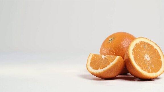 选择橙色水果
