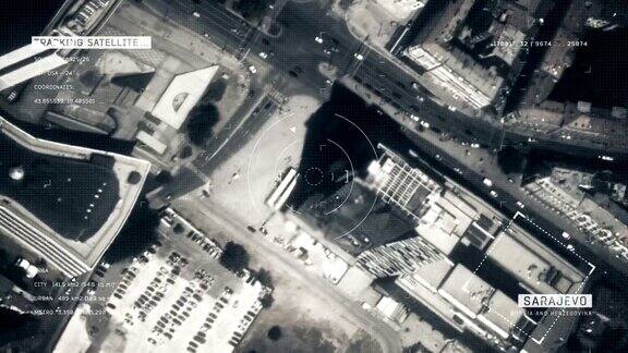 萨拉热窝卫星图像