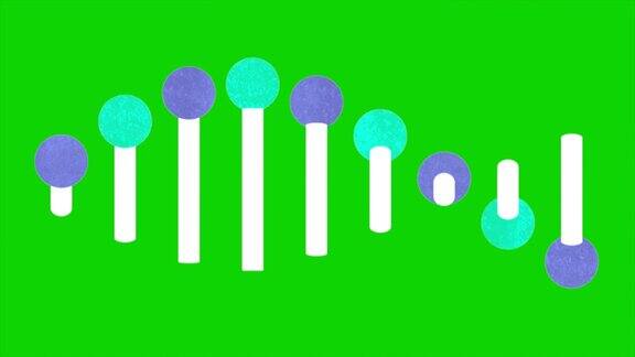 基因RNA结构绿屏可循环
