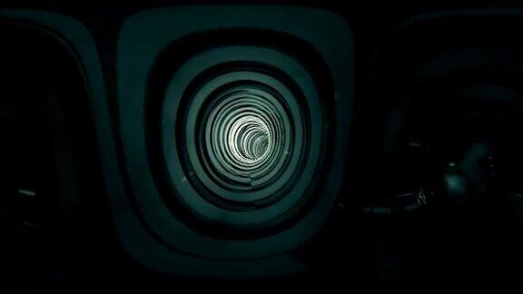 穿越高科技隧道视频360