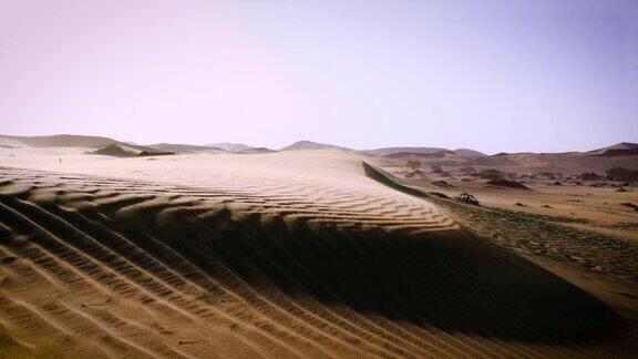 有风的沙丘