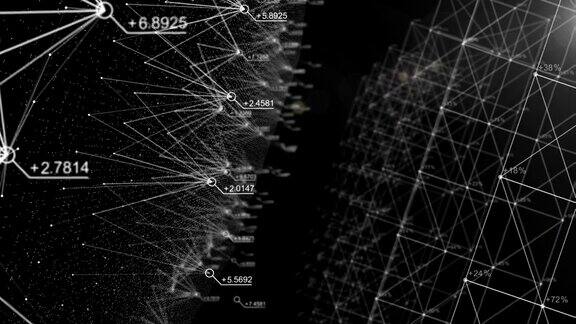 用随机数抽象网络空间中的数据和连接飞向网络空间的商业和金融概念