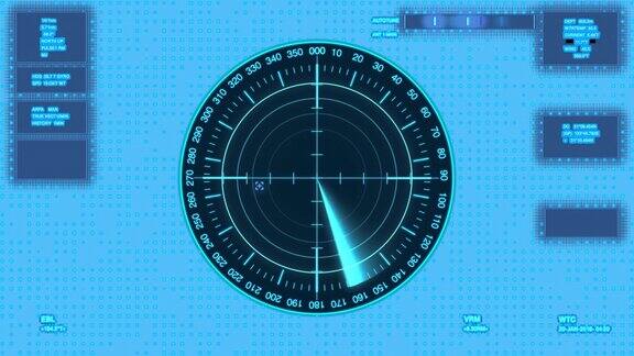 雷达和目标在地图上未来的用户界面