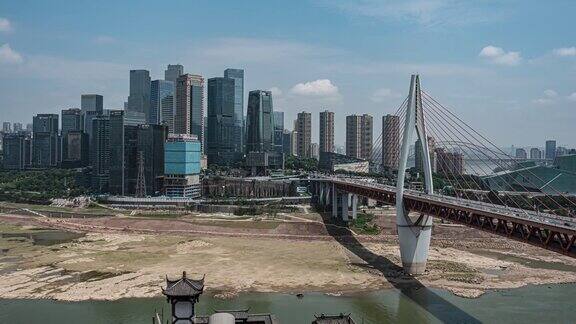 重庆桥到七坝市区时间流逝