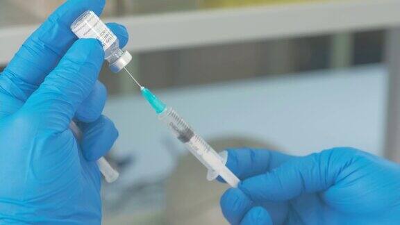 疫苗实验室测试-注射过程