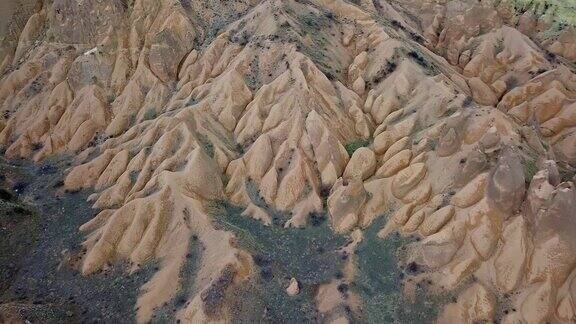 土耳其卡帕多西亚的岩石景观
