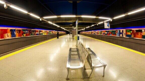 马德里地铁站