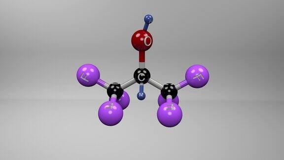 Hexafluoro-2-propanol分子