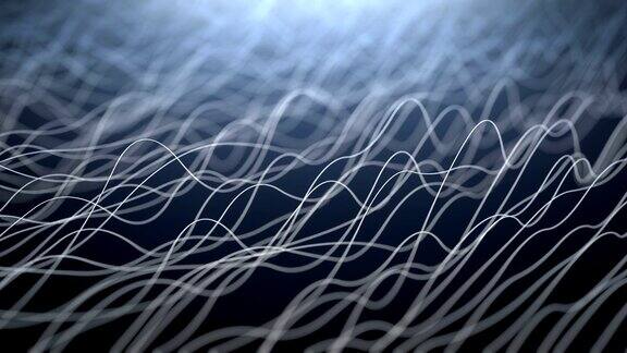 抽象的波浪线