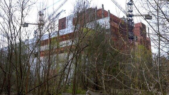 切尔诺贝利核电站未完工的发电机组的建设切尔诺贝利隔离区乌克兰