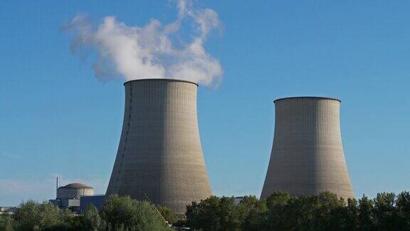 法国谢尔省卢瓦尔河畔贝尔维尔核电站