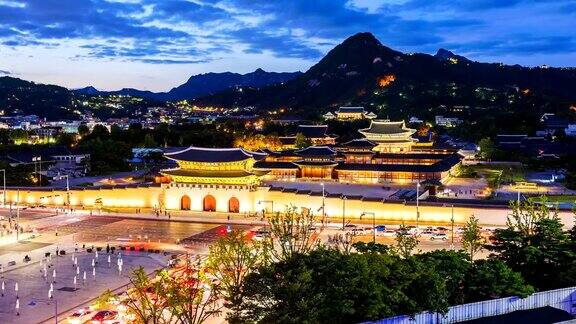 图为韩国首尔景福宫的照片