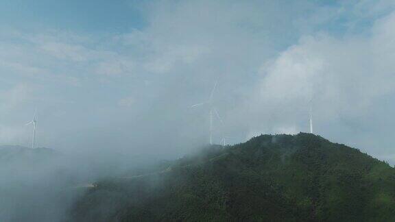 山区风力涡轮机