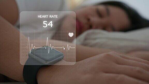 可穿戴健康监测睡眠跟踪护理智能手表技术