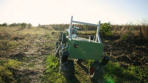 农场上的农业机器人