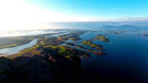 Bronnoysund美丽的自然挪威