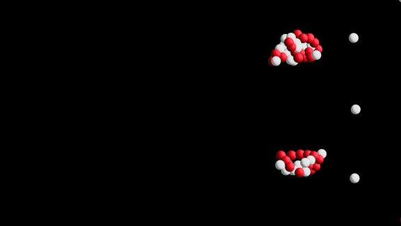 展示核裂变过程的动画