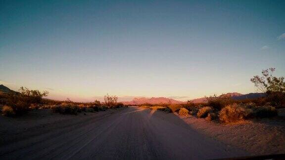 莫哈韦沙漠国家保护-公路旅行在美国