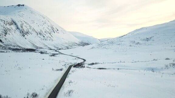 挪威风景路线挪威的北部