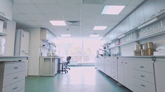 科学实验室的房间空的科学实验室科学实验室内部