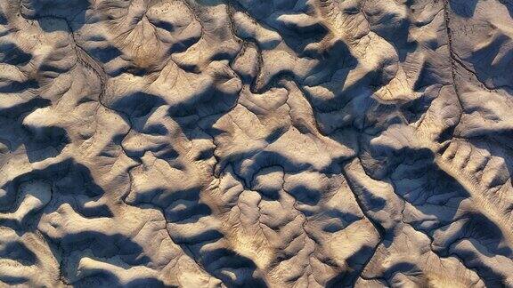美国汉克斯维尔犹他州沙漠河谷高原的砂岩群鸟瞰图