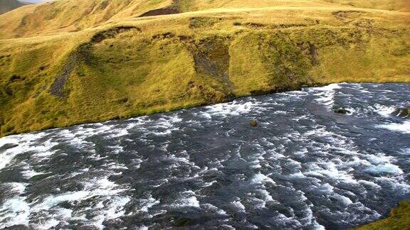 冰岛斯科加弗斯瀑布