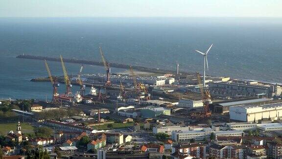 葡萄牙的大型海港工业