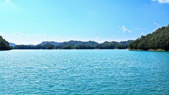 杭州美丽的湖泊自然风光