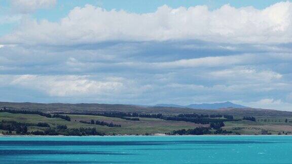 泰卡波湖的风景新西兰