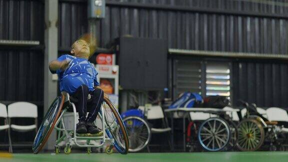 享受生活-亚洲残障人士训练羽毛球