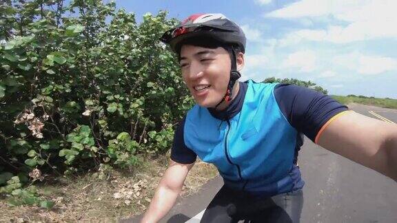 亚洲男性自行车手直播