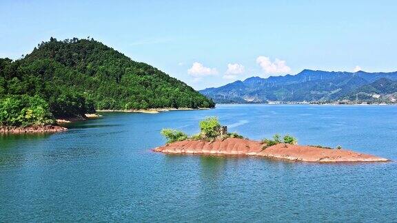 杭州淳安千岛湖美丽的自然景观