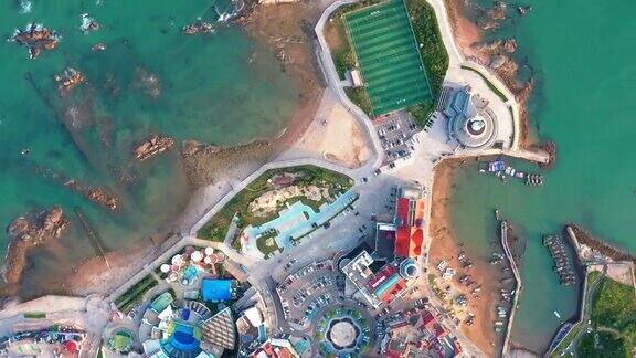 青岛中国4K高清空中视频的城市