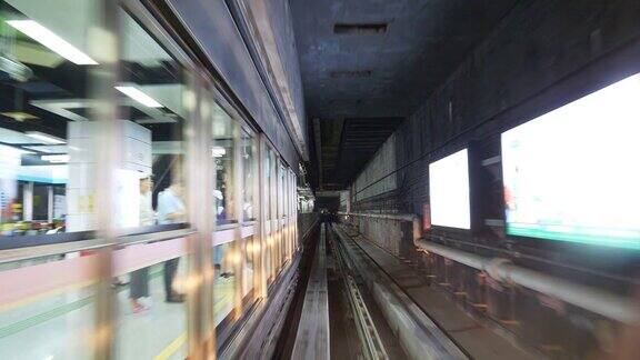 广州地铁乘坐4k中国