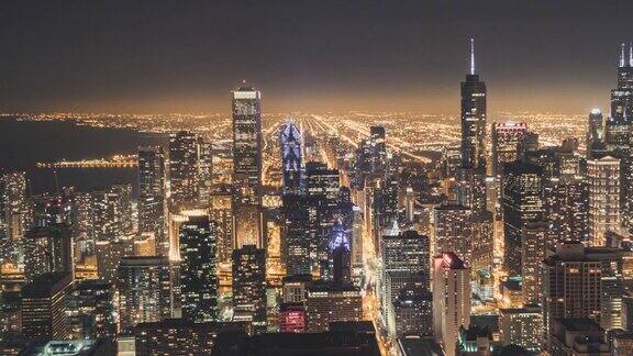 HAPAN高视角芝加哥的夜晚