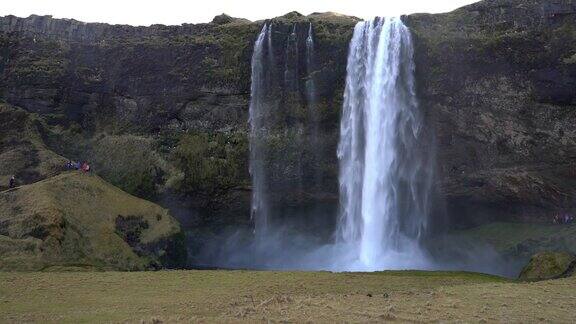 Seljalandsfoss瀑布、冰岛