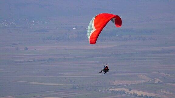 滑翔伞串联测试滑翔