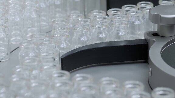制药生产线-带空注射玻璃瓶输送带