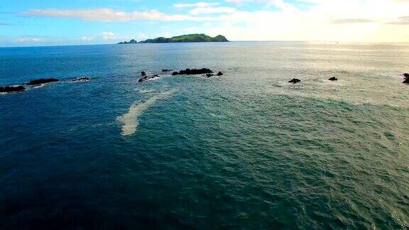 海湾群岛鸟瞰图