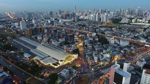 俯瞰曼谷城