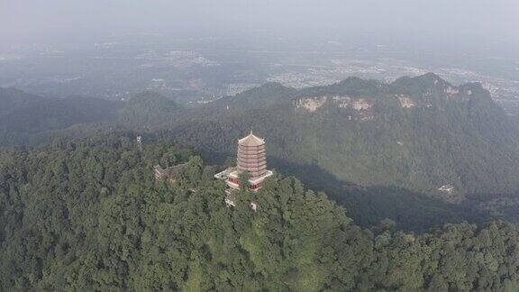 都江堰市青城山风景区老君阁