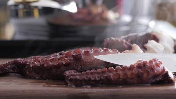海鲜章鱼缤纷料理