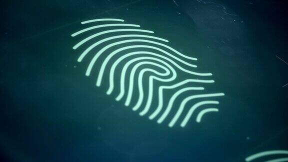 身份验证屏幕指纹扫描安全检查护照控制