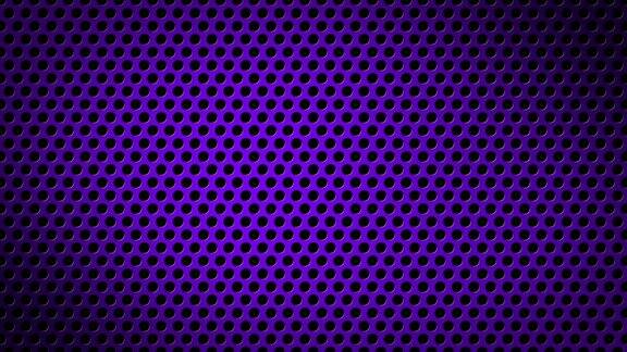 简单的紫色梯度金属格栅图案最小几何背景