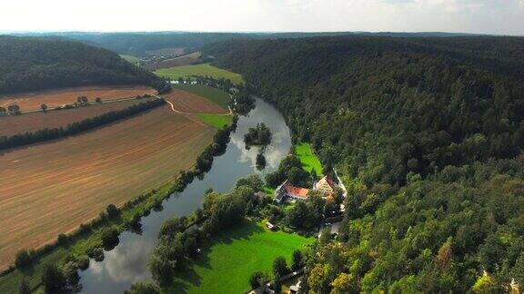 巴伐利亚州上普法尔茨的纳布河谷