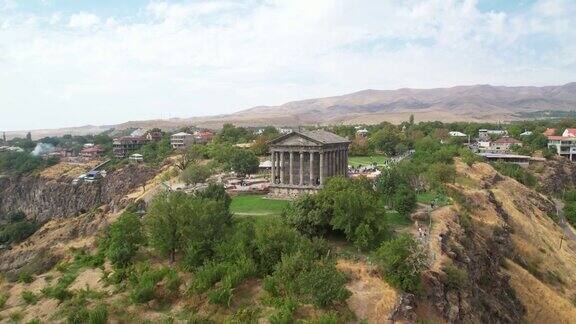亚美尼亚加尔尼古老的异教寺庙