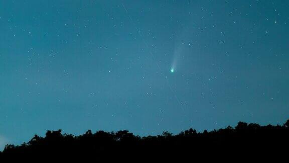 时间流逝彗星NEOWISEC2020F3