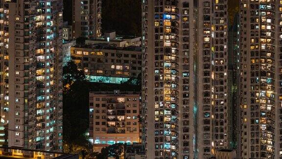 香港的夜景