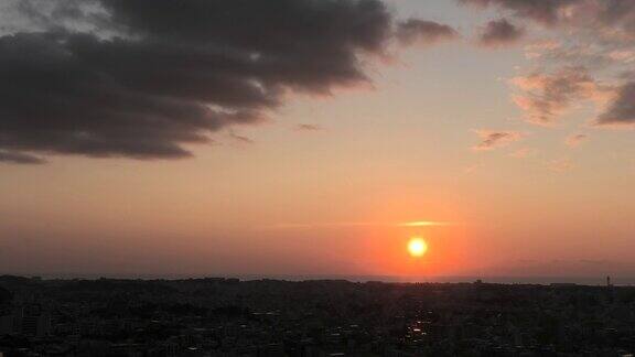 冲绳那霸的夜景